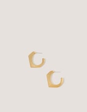 Angular Hoop Earrings, , large
