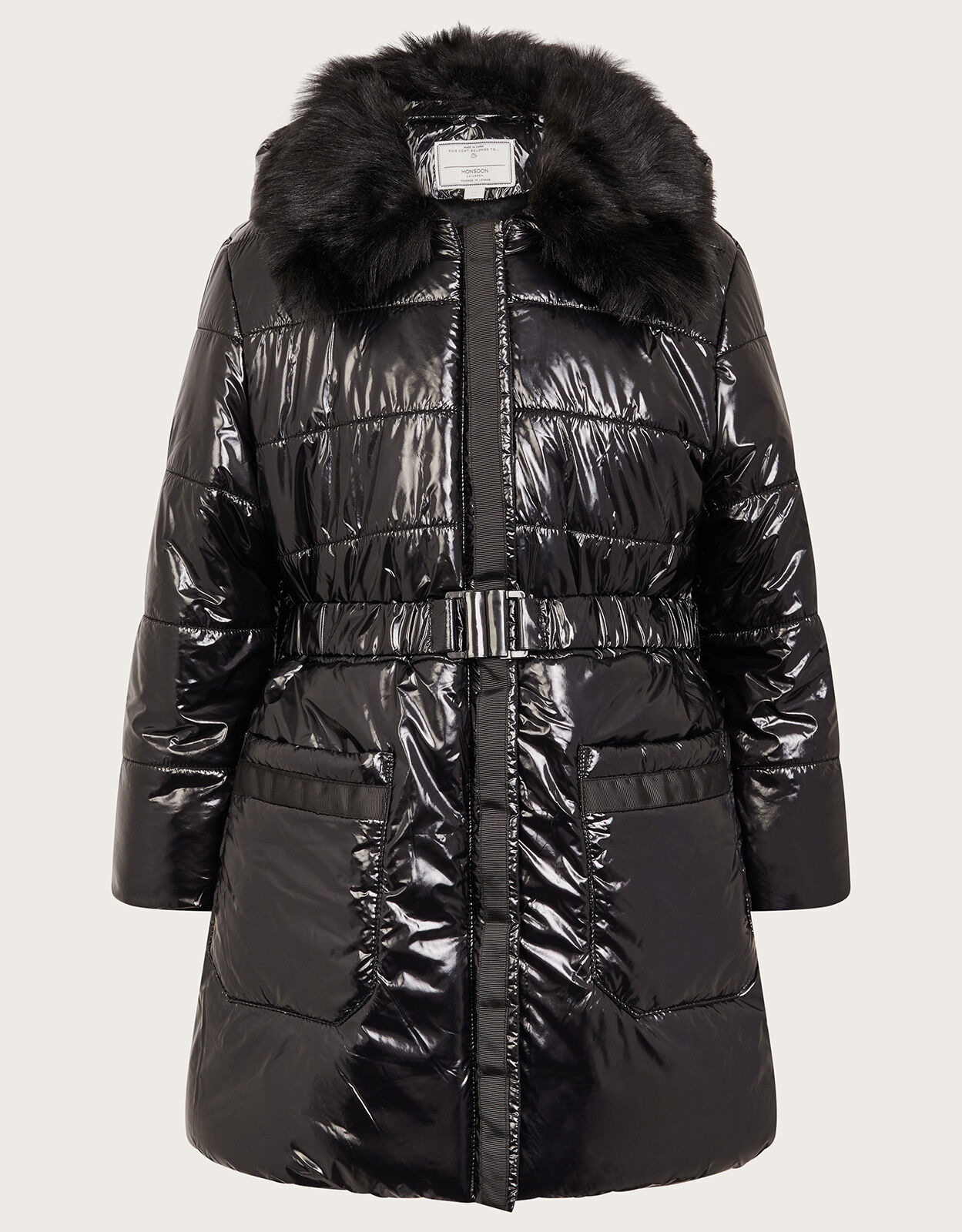 Shine padded coat hotsell