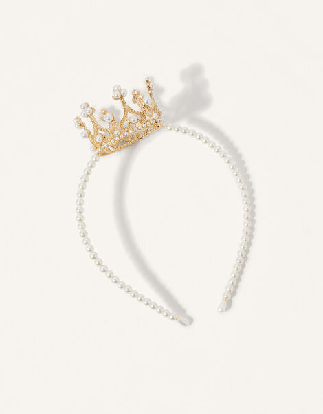 Embellished Crown Headband , , large