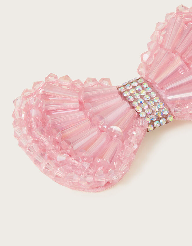 Susie Gem Bow Hair Clip, , large