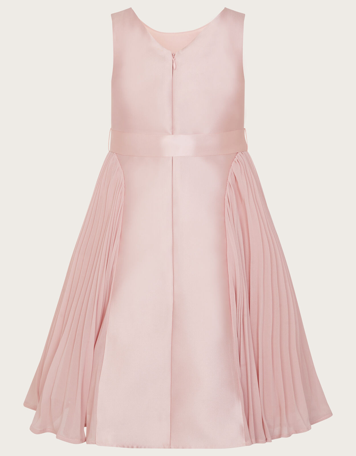 Polly Pleated Dress Pink