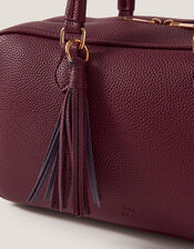 Meg Tassel Bowler Bag, , large