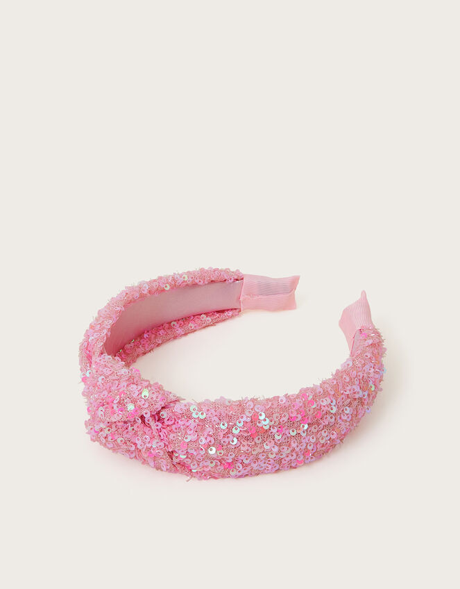 Sequin Knot Headband, , large