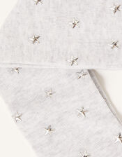 Star Stud Tights, Grey (GREY), large