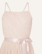 Lana Sequin Hem Maxi Prom Dress , Pink (PALE PINK), large