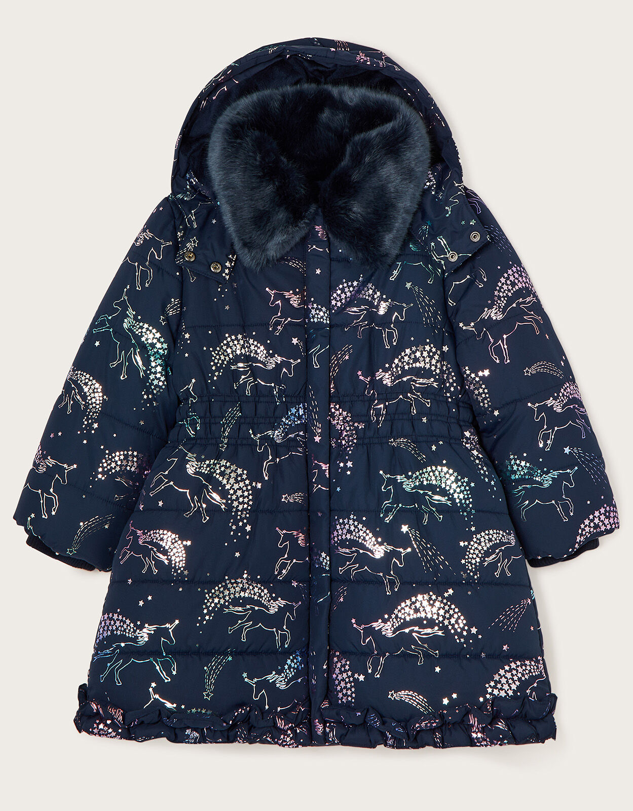 Monsoon unicorn coat store