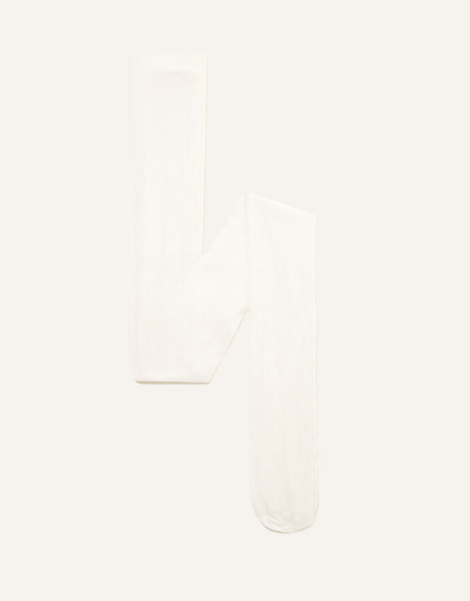 Lacey Butterfly Tights, Ivory (IVORY), large