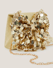 Jazzy Sequin Bow Mini Bag, , large