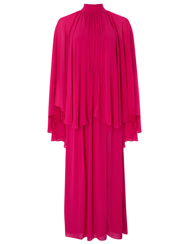 Kate Cape Maxi Dress, Pink (PINK), large