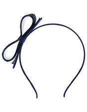 Sparkle Bow Headband, , large