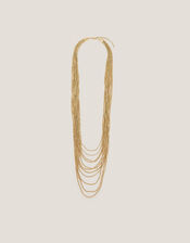 Bead Layered Necklace, , large