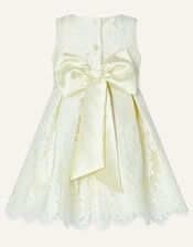 Baby Lola Lace Dress, Yellow (LEMON), large