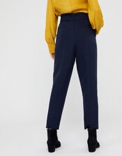 Erica Tapered Leg Trousers, Blue (NAVY), large