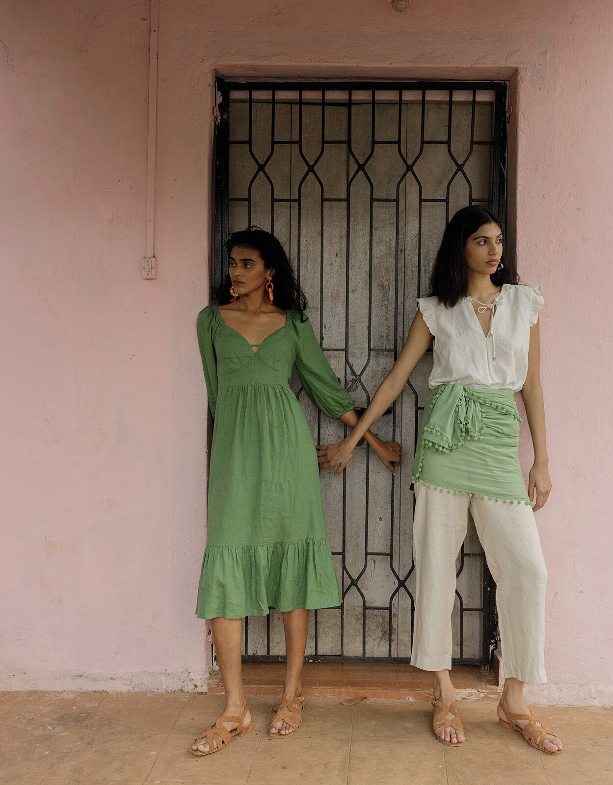 Monsoon linen dress clearance