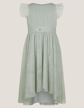 Penelope Belt Dress, Green (SAGE), large