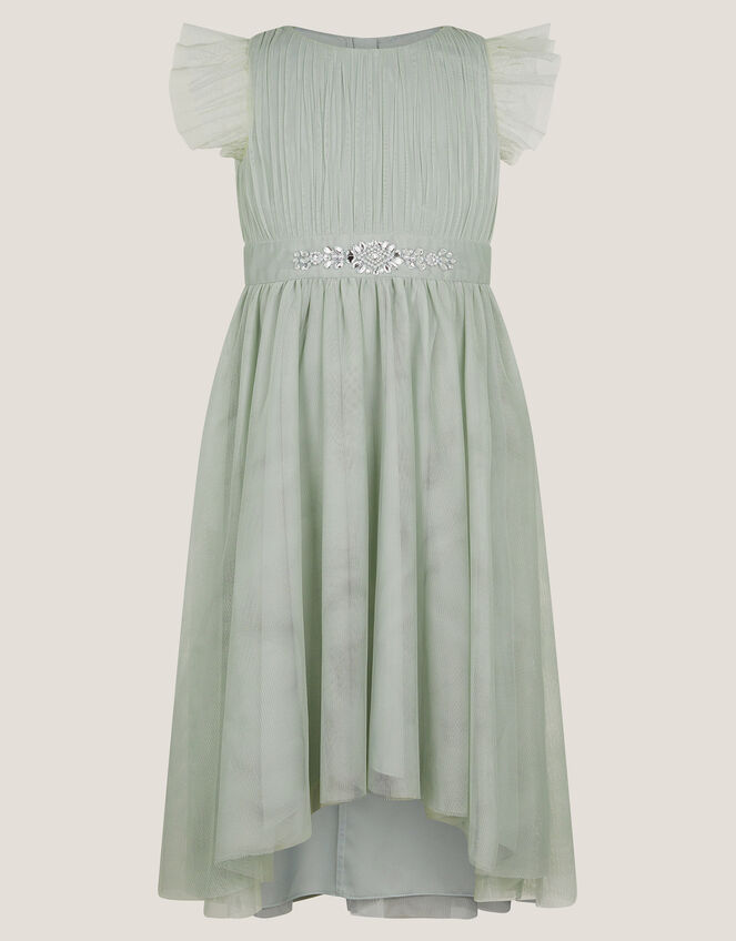 Penelope Belt Dress, Green (SAGE), large