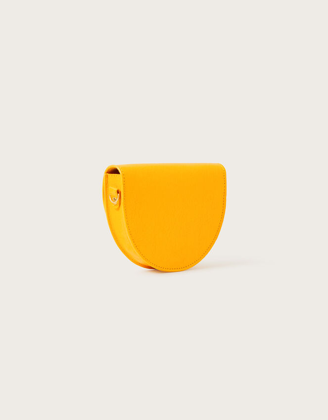 Mini Cross-Body Bag in Banana Leather, , large