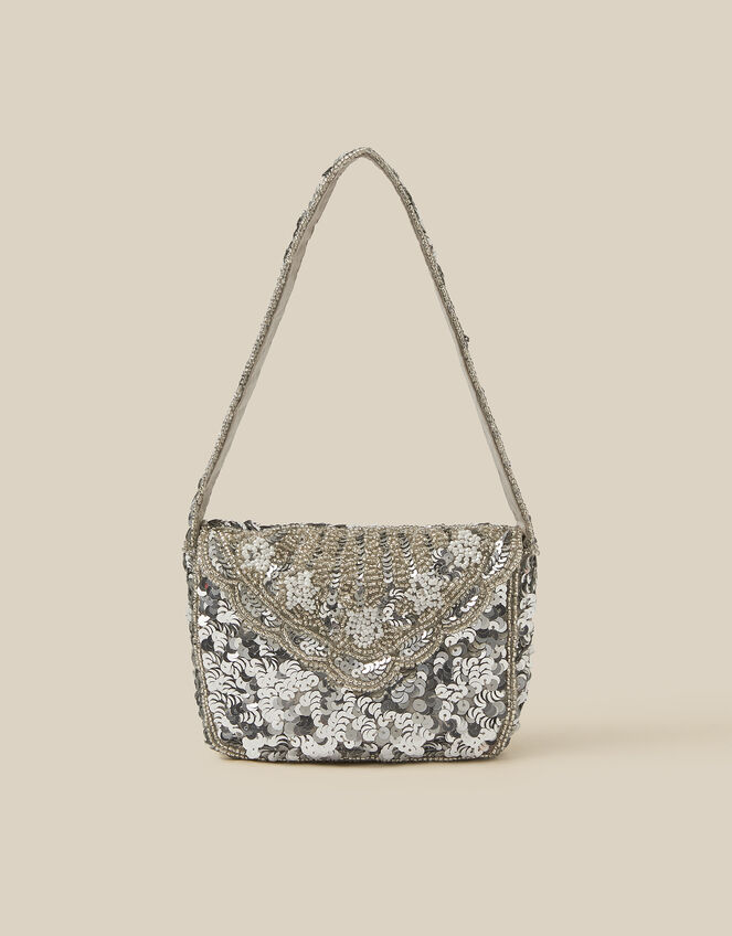 Monsoon x Queens of Archive Beaded Sequin Bag​, , large