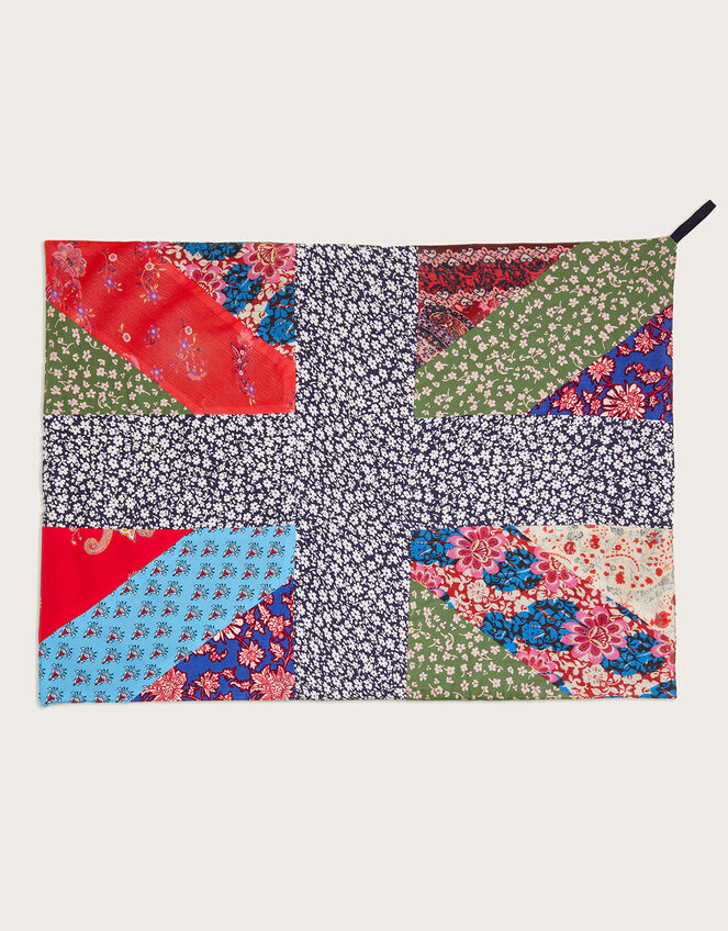 Patch Print Tea Towel, , large