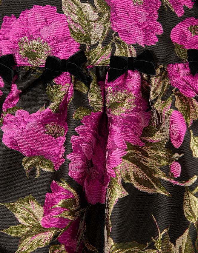 Monsoon x Queens of Archive Lulu Floral Jacquard Bubble Hem Skirt​, Multi (MULTI), large