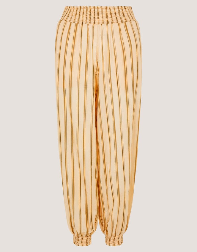 Eve Stripe Balloon Trousers, Ivory (IVORY), large