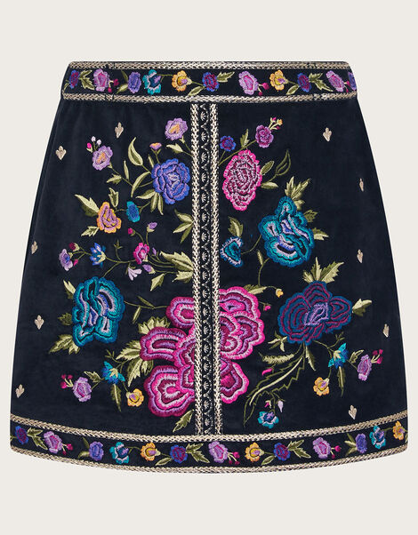 Boutique Embroidered Skirt , Multi (MULTI), large