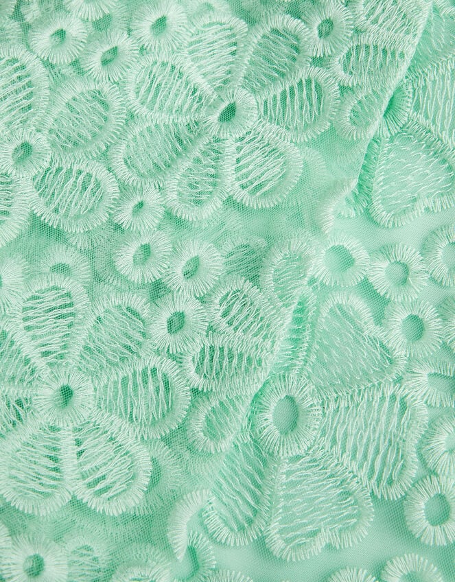 Floral Embroidered Skort, Green (GREEN), large