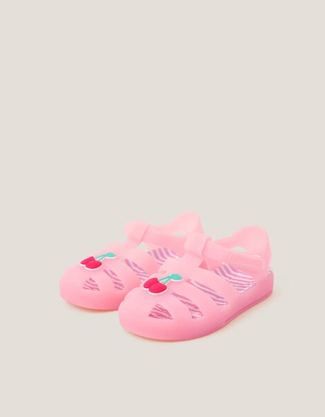Baby Cherry Jelly Sandals, Pink (PINK), large