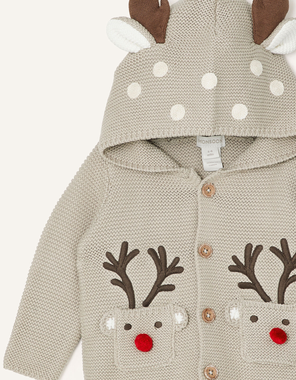 Monsoon sales reindeer jumper