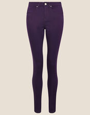 Nadine Regular-Length Skinny Jeans, Purple (PURPLE), large