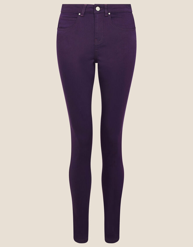 Nadine Regular-Length Skinny Jeans, Purple (PURPLE), large