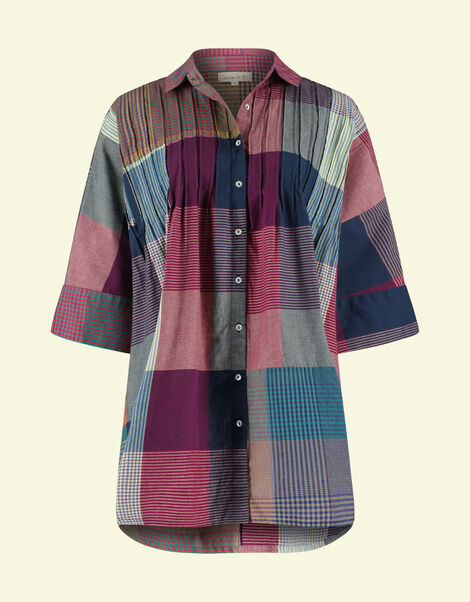 East Misty Patchwork Top Multi, Multi (MULTI), large