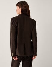 Moliin Alice Corduroy Double Breasted Blazer, Brown (BROWN), large