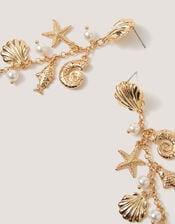 Sea Charm Drop Earrings, , large