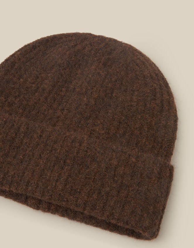Katie Beanie Hat, Cognac (COGNAC), large