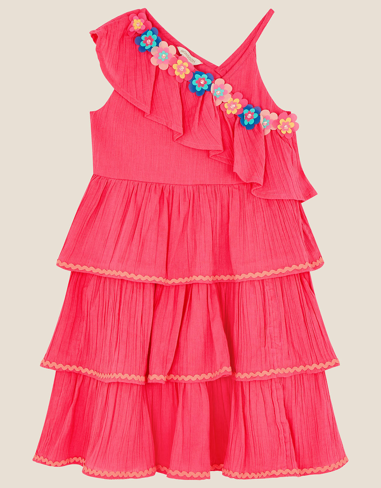 frill on a dress