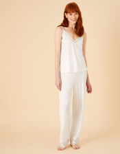 Bridal Lace Pyjama Set, Ivory (IVORY), large
