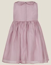 Baby Petal Collar Party Dress, Pink (PINK), large