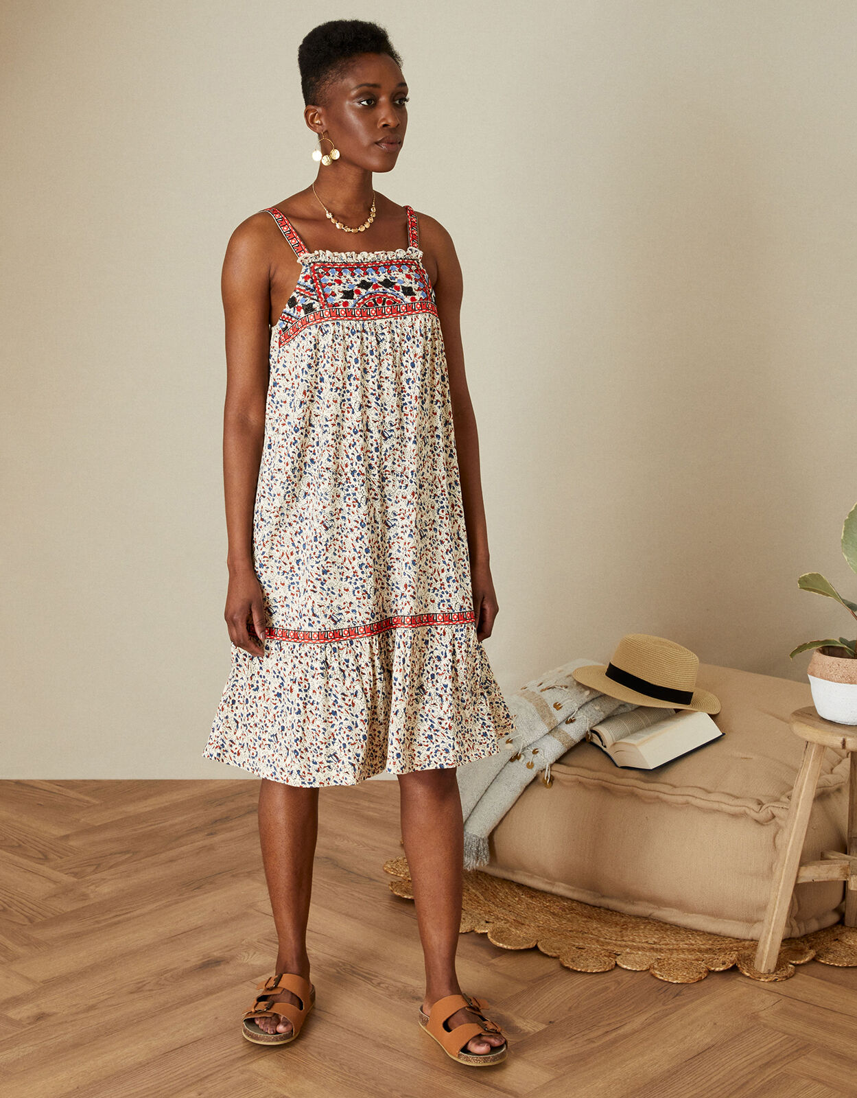 Jersey cami dress clearance