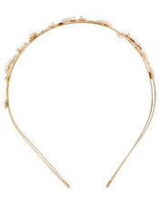 Valeria Gold Filigree Headband , , large