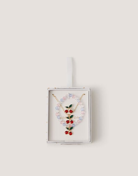 Cherry Jewellery Gift Box Set, , large