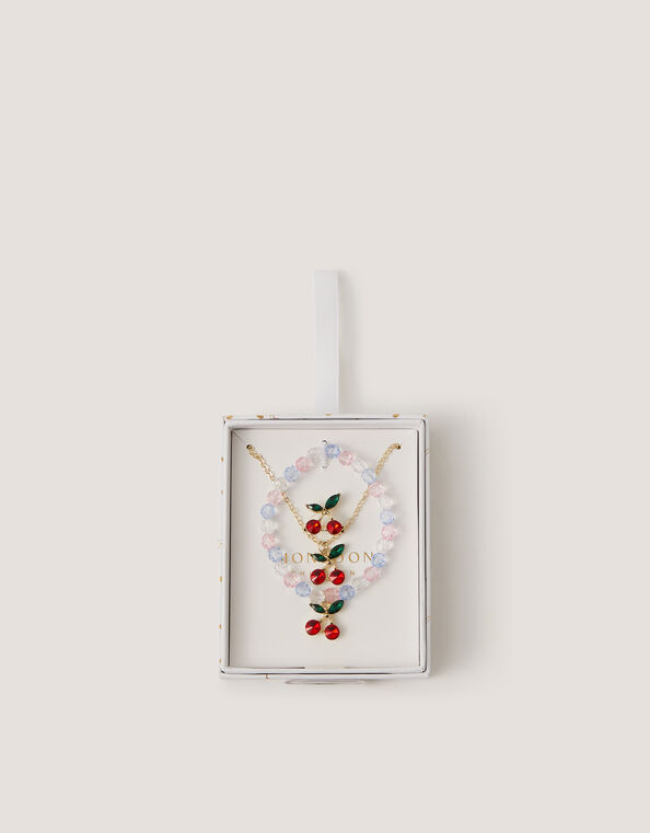 Cherry Jewellery Gift Box Set, , large