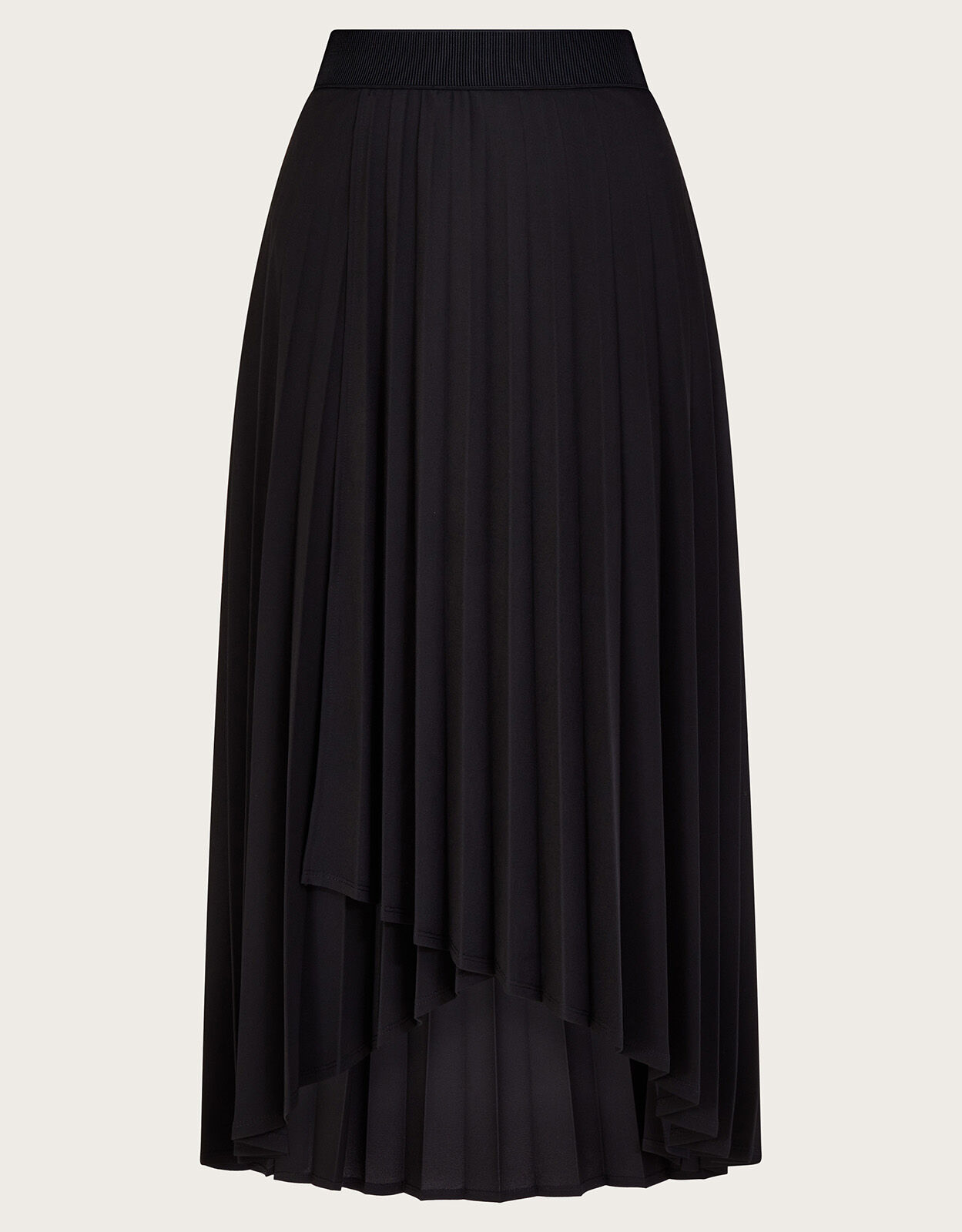 Pleated 2025 skirt black