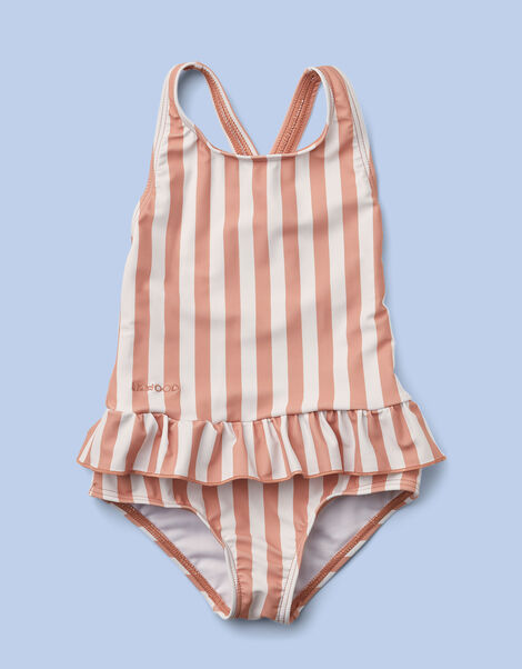 Liewood Amara Stripe Swimsuit  Pink, Pink (ROSE PINK), large