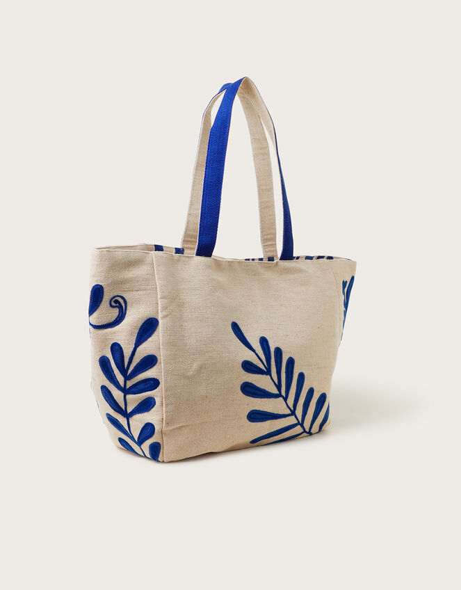 Embroidered Beach Bag, , large