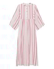 Petite Mendigote Rigo Stripe Tunic Dress, Purple (PURPLE), large