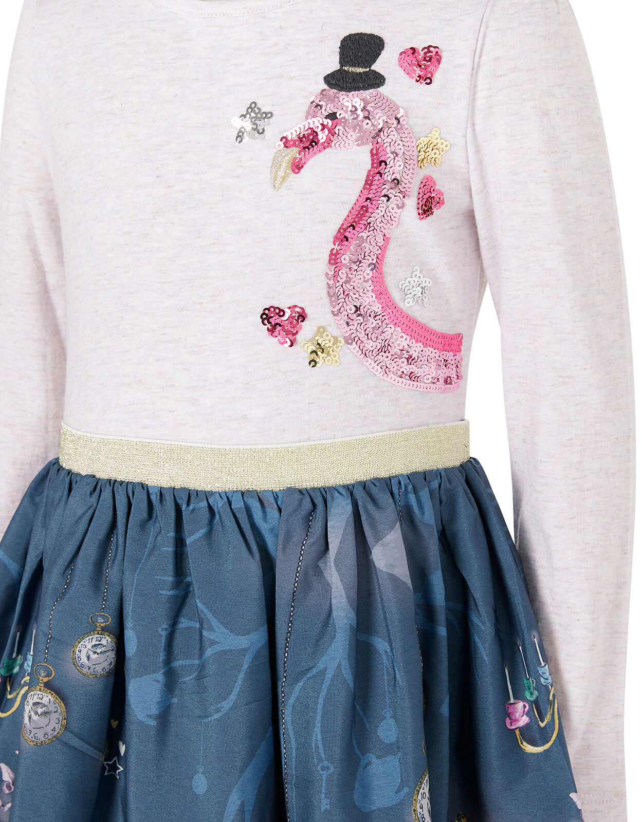 Monsoon flamingo dress sale