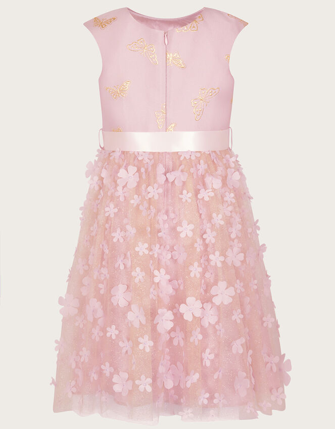 Vanda Glitter Jacquard Dress, Pink (PINK), large