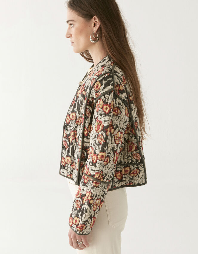 Maison Hotel Tadeo Floral Quilted Jacket, Multi (MULTI), large