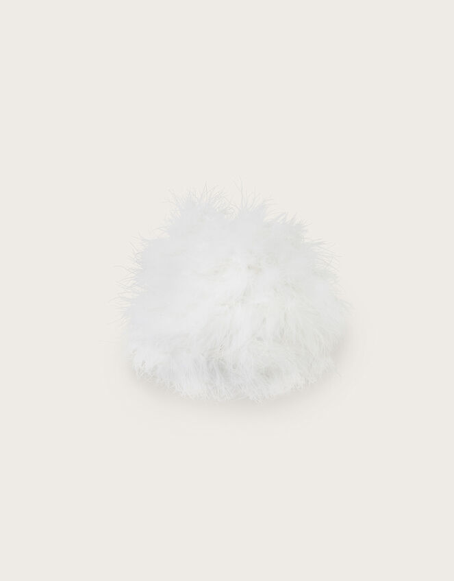 Feather Pom-Pom Bag, , large